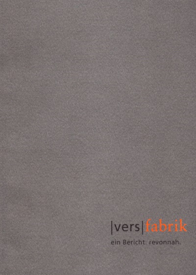 Versfabrik - by Anna Elkins